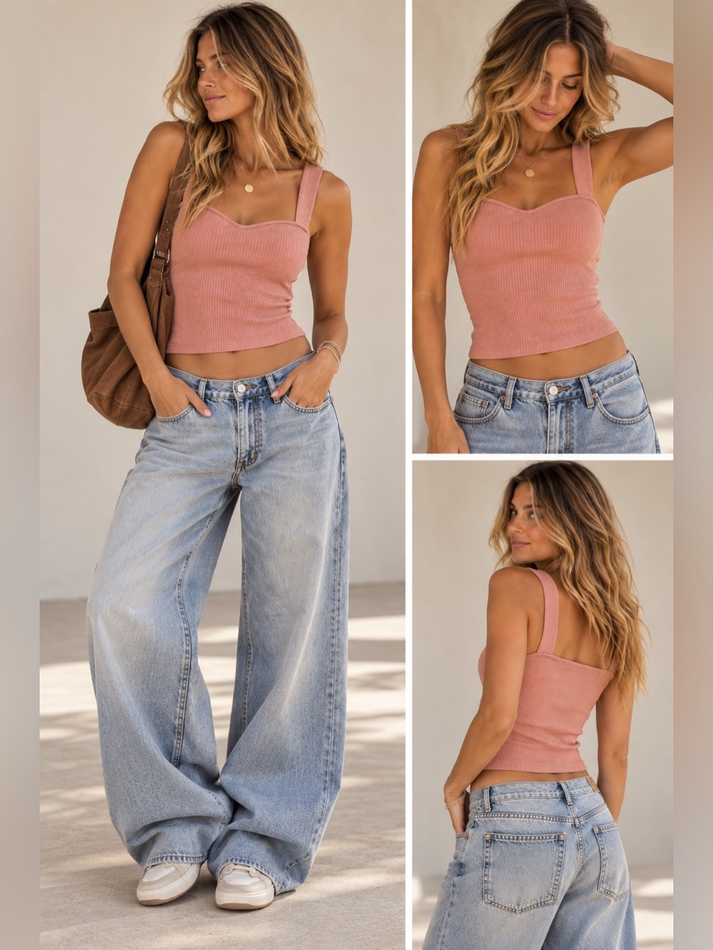 Reformation Ribbed canyon Tank - S